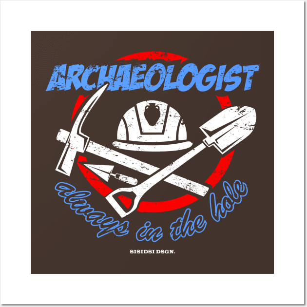 Archaeologist Wall Art by sisidsi